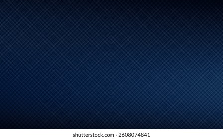 Sophisticated Navy Blue Grid Pattern Background with subtle diagonal white lines forming a textured diamond net effect, perfect for versatile design projects