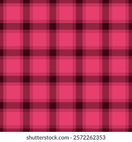 Sophisticated plaid fabric pattern, seamless and elegant, suitable for chic clothing, interior decor, and luxurious designs. A balanced mix of tradition and modernity.