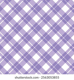 A sophisticated plaid pattern with overlapping diagonal lines, ideal for modern textiles, fashion, interior decor, or digital design projects