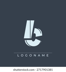 Un diseño de logotipo sofisticado y profesional que presenta las iniciales IC en una tipografía sans serif en negrita adecuada para varios propósitos de marca comercial