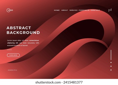 Sophisticated Red 3D Web Abstract Background, Elevate Your Online Presence with a Minimalist and Cutting Edge Design