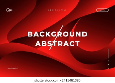 Sophisticated Red 3D Web Abstract Background, Elevate Your Online Presence with a Minimalist and Cutting Edge Design