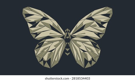 Sophisticated technical illustration suitable for high-end boutique branding.