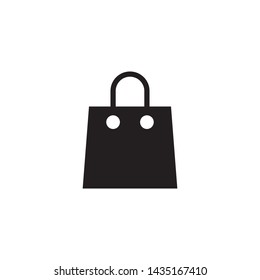 sopping bag icon design template. Trendy style, vector eps 10