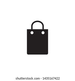 sopping bag icon design template. Trendy style, vector eps 10