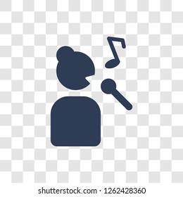 Soprano icon. Trendy Soprano logo concept on transparent background from Entertainment and Arcade collection