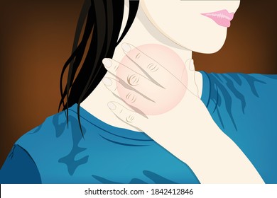 Sore throat is a condition marked by pain in the throat, typically caused by inflammation due to a cold or other virus.