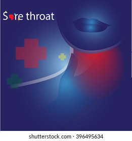 Sore throat - Flu / Cold / Stuck throat