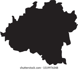 soria province map in Castilla  Leon Spain
