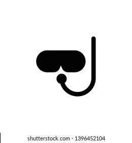 sorkelm scuba dive icon vector illustration