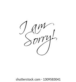 I Am Sorry
