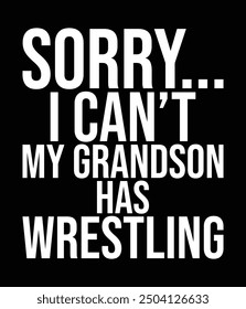 Sorry I can't my grandson has wrestling