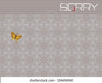 Sorry Card