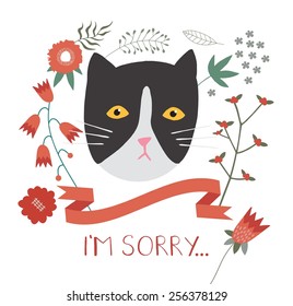 I'm Sorry Greeting Card.