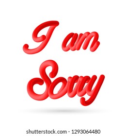 I am sorry. Hand written sign in red.