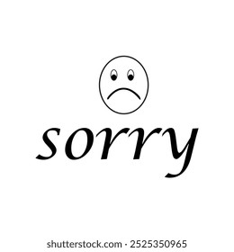 Sorry lettaring on white background.