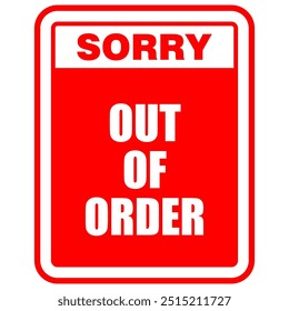 SORRY, out of order, sign vector