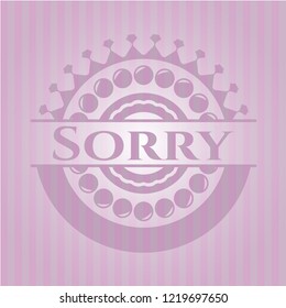Sorry pink emblem. Retro
