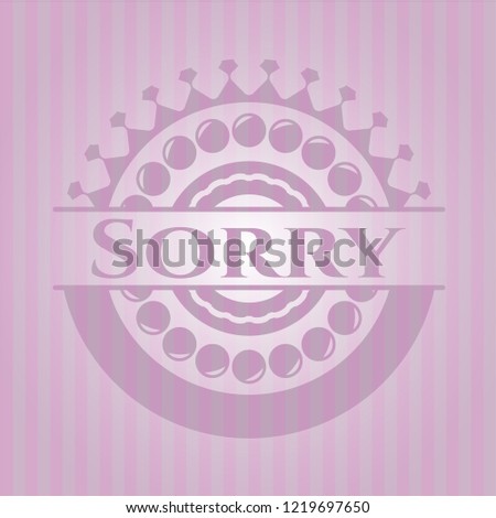 Sorry pink emblem. Retro