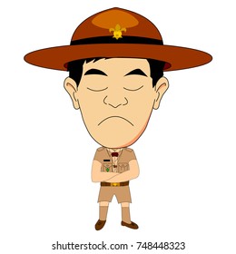 Sorry scout boy