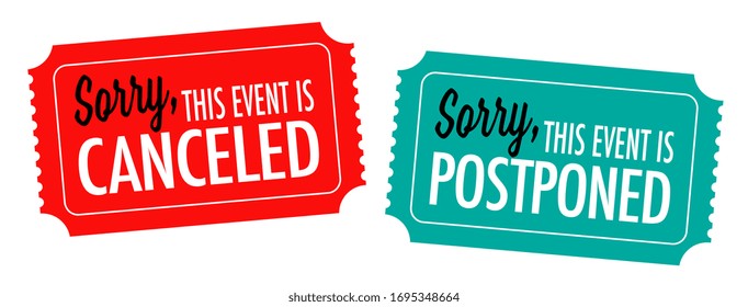 Sorry, this event is canceled or postponed on ticket