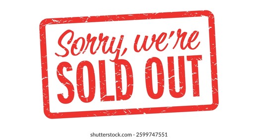 Sorry we are sold out