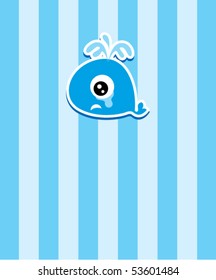 sorry whale card