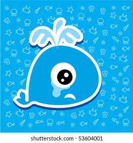 sorry whale tag