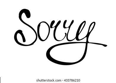 I'm sorry. Word. The letters ink. Lettering.