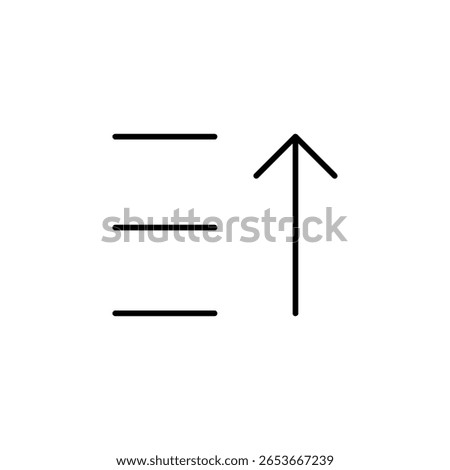 Sort Ascending Icon for Data Table