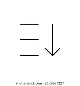 Sort Descending Icon for Data Table