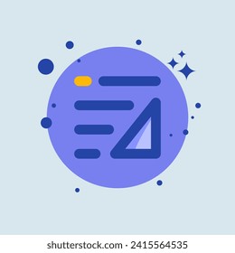 Sort flat illustration. Filter signs vector illustration.