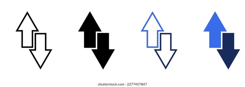 Icono de ordenación. inicio de sesión para concepto móvil y diseño web. ilustración vectorial