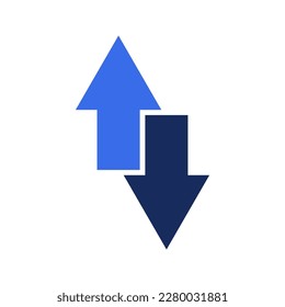Icono de ordenación. inicio de sesión para concepto móvil y diseño web. ilustración vectorial
