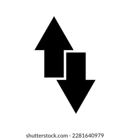 Icono de ordenación. inicio de sesión para concepto móvil y diseño web. ilustración vectorial