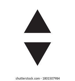 sort icon vector for any purposes on white background