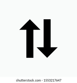 Sort Icon - Vector, Sign and Symbol for Design, Presentation, Website or Apps Elements.