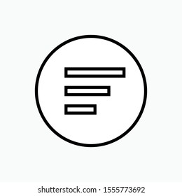 
Sort Icon - Vector, Sign and Symbol for Design, Presentation, Website or Apps Elements.