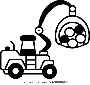 sort and stack concept, Milling and Biomass Production Loader cranes vector icon design, timber and lumber Symbol, Forestry and Deforestation Sign, forest farming and woodlands stock illustration