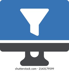 sort vector glyph color icon
