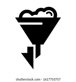sorting icon isolated sign symbol vector illustration - high quality black style vector icons
