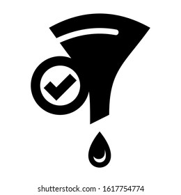 sorting icon isolated sign symbol vector illustration - high quality black style vector icons
