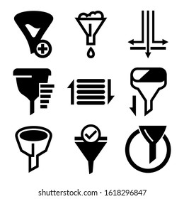 sorting icon isolated sign symbol vector illustration - Collection of high quality black style vector icons
