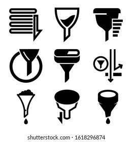 sorting icon isolated sign symbol vector illustration - Collection of high quality black style vector icons
