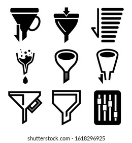 sorting icon isolated sign symbol vector illustration - Collection of high quality black style vector icons
