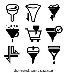 sorting icon isolated sign symbol vector illustration - Collection of high quality black style vector icons
