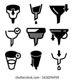 sorting icon isolated sign symbol vector illustration - Collection of high quality black style vector icons
