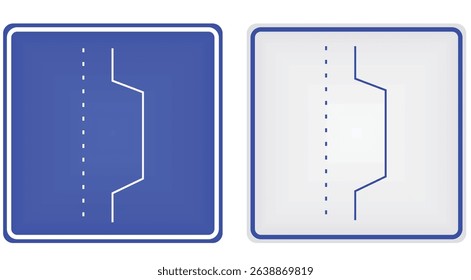 SOS area sign. vector illustration