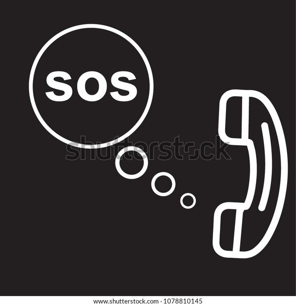 SOS call\
icon