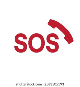 sos emergency 911 119 phone call symbol icon